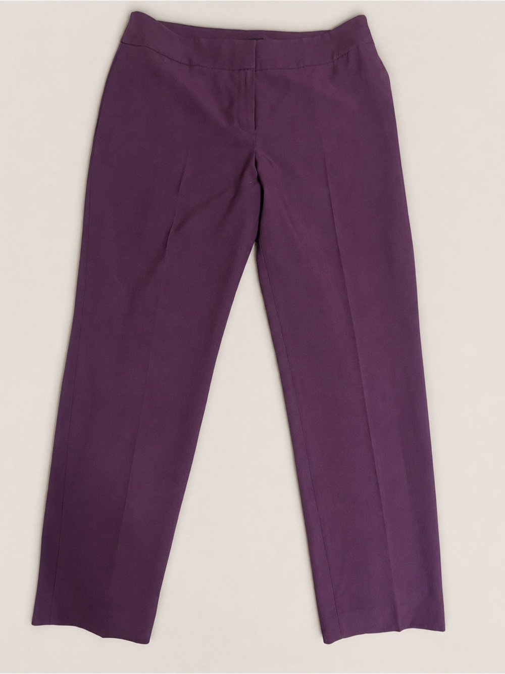 Black Label by Evan-Picone Plum Purple Dress Pants